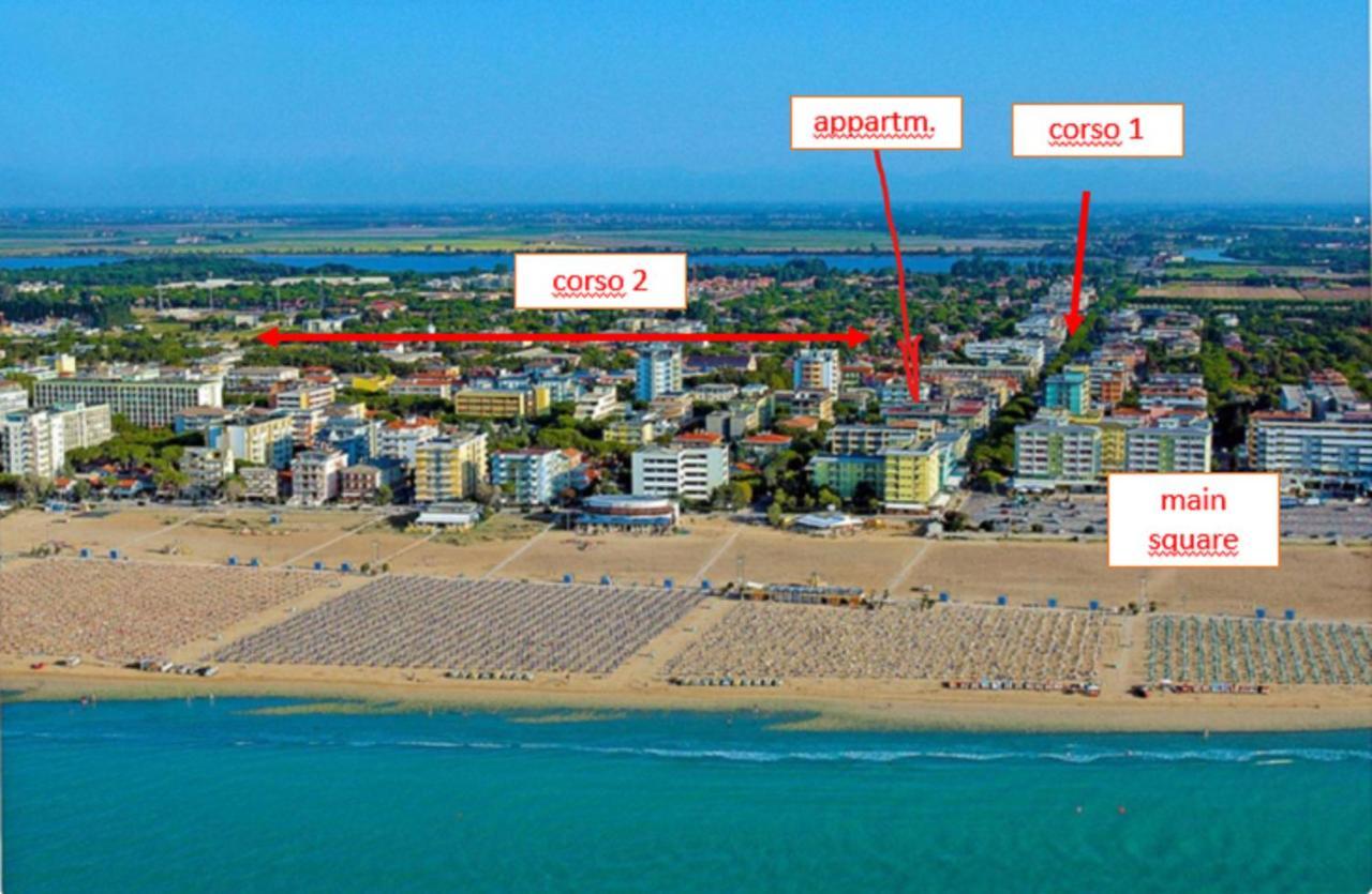 Ferienwohnung 200-100 WiFi Bibione Exterior foto